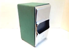 Vintage Wiscofold Napkins Dispenser Green and Chrome Spring Loaded Green/Chrome