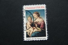 USA, 1984, Weihnachten (gestempelt)