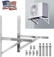 2x Wall Mounting Bracket for Mini Split Air Conditioner Outdoor Stainless Steel