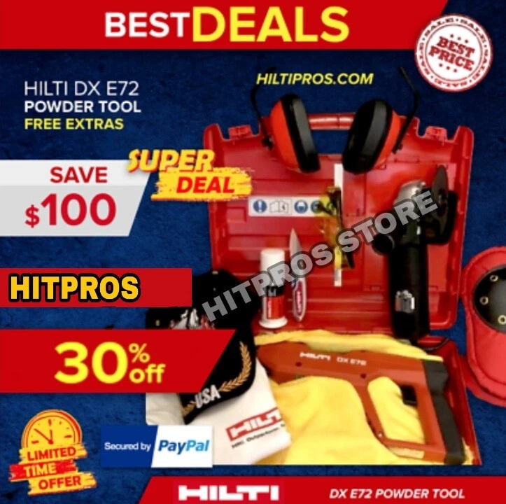 Hilti dx cheap e72 price
