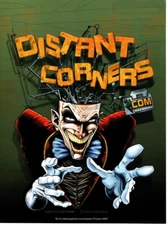 2000 DISTANT CORNERS WEBSITE VINTAGE PRINT AD, ARTWORK BY ELI STONE ADVERTISING