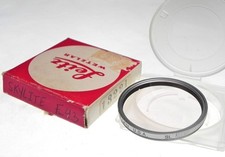 Leica E.Leitz U.S.A. E-43 Chrome SL Filter Box 1 ............ Minty w/Box