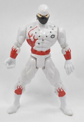 Sunco White Ninja Loose 10'' Action Figure 2001