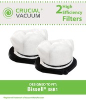 2 Bissell Hepa Style 38b1 Vacuum Filters Fit 3 In 1 Lightweight Stick Vacuum, Co on sale 2 Bissell Hepa Style 38b1 Vacuum Filters Fit 3 In 1 Lightweight Stick Vacuum, Co on sale