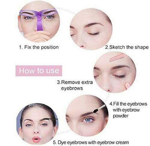 Eyebrow Shaper & Eyebrow Stencil Templates
