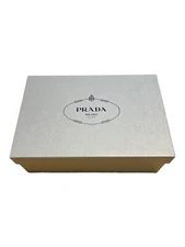 Authentic Prada Empty Box 12x7”x4.5” Gift Storage Shoes Decor Gift