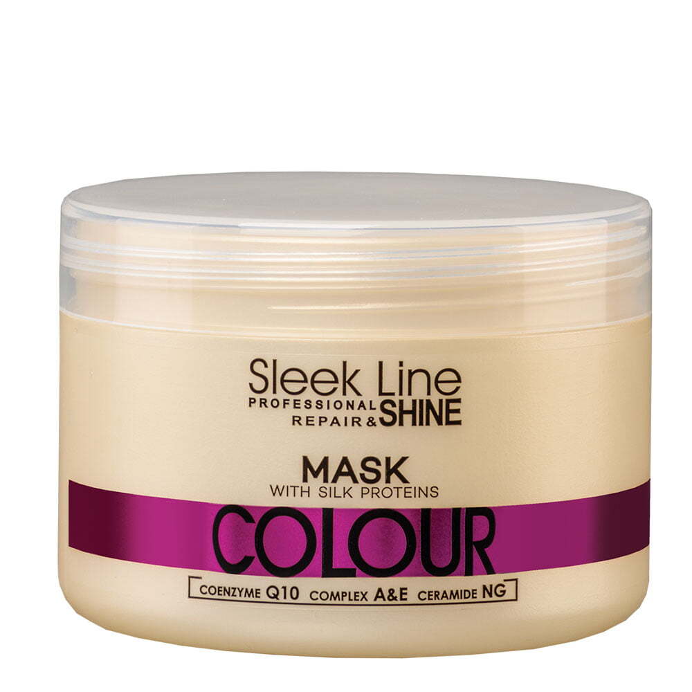 5904277710868 Маска для лица Stapiz Sleek Line Colour Mask от jedwabiem do wosw farbowan 3690₽
