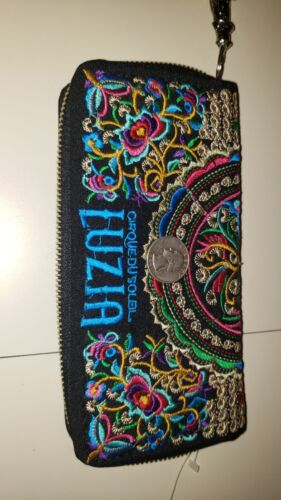 CIRQUE DU SOLEIL Embroidered Wallet TriFold Clutch LUZIA - Picture 15 of 18