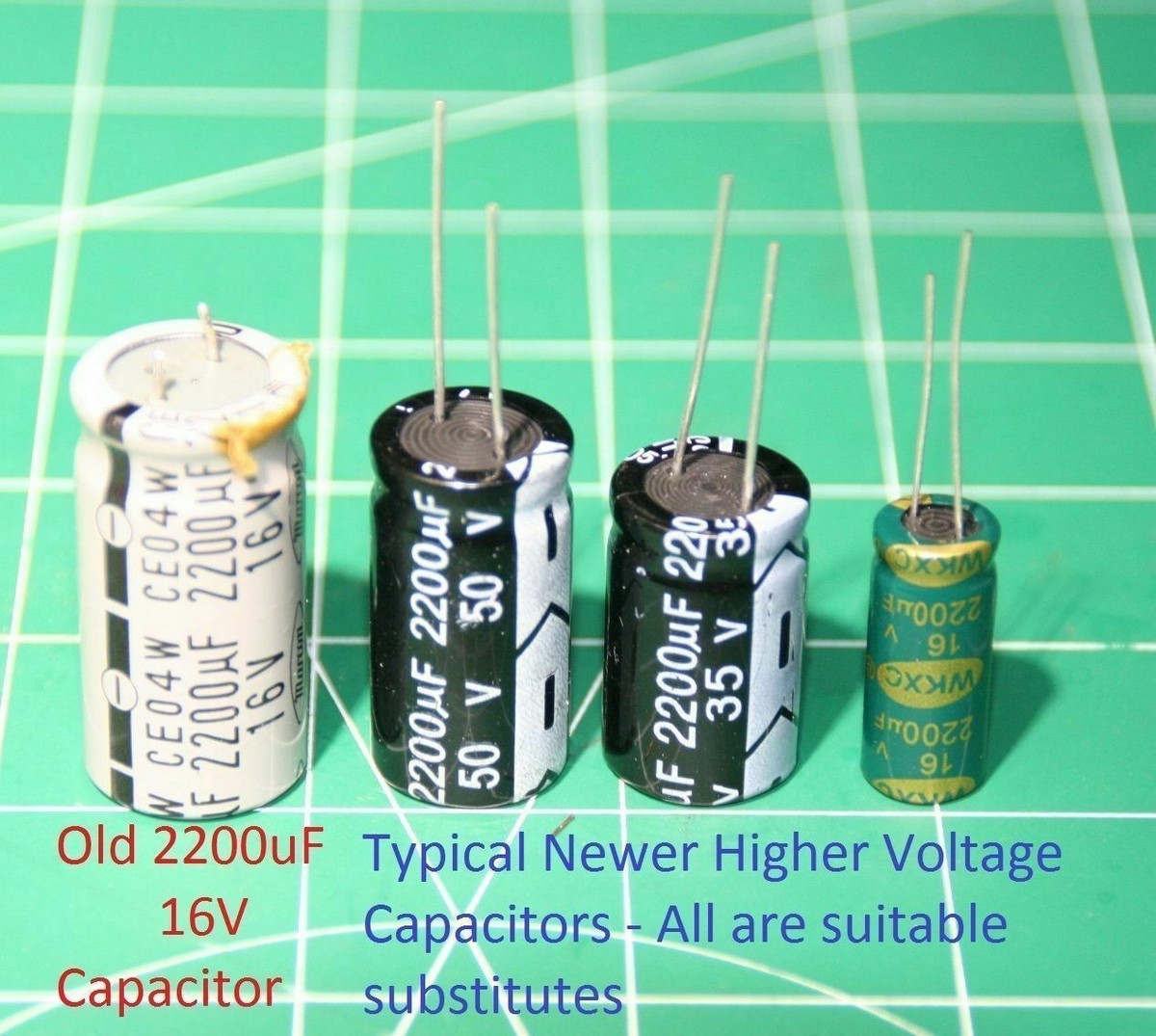 Realistic DX-200 Capacitor Repair/rE-Cap Kit - Multiple Options