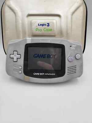 Nintendo Gameboy Advance AGB-001 getestete Konsole 4 Spiele inkl. Baldurs Tragetasche