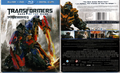 11 Disc Blu-ray TRANSFORMERS 1-5 The Last Knight + DVD +