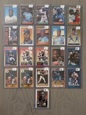 Bo Jackson 21-Card Baseball Football Card Lot w Rookies, Iconic Cards, Update