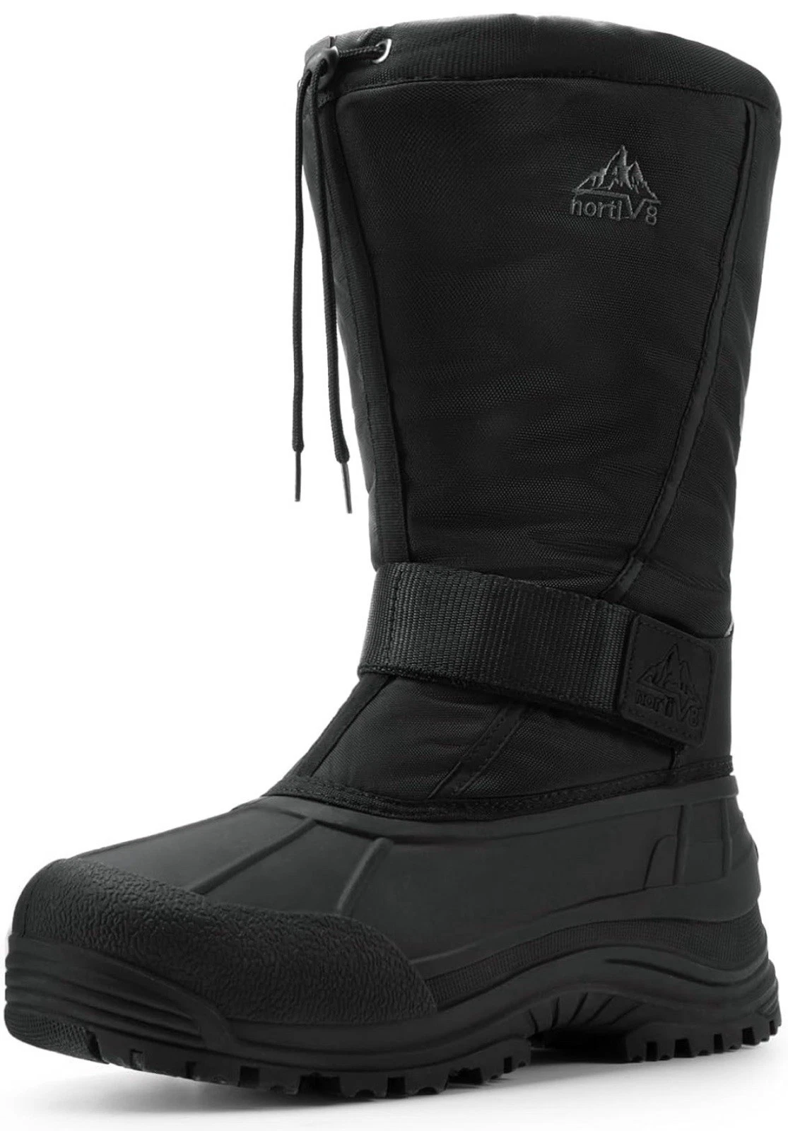 NORTIV Men's Waterproof Snow Boots Size 12 Black Insulated Fur Liner
Opens in a new window or tab