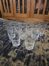 Libbey Glass Set of 9 Impressions 6 oz 4 3/4" Juice Commercial Grade