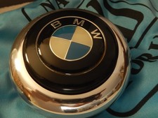 Nardi Bmw Steering Wheel Horn Button Large Center Kit Original Chrome Logo New