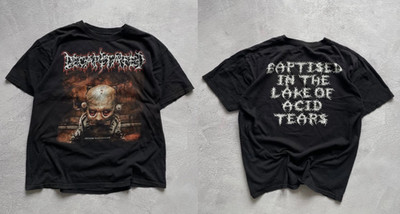 Decapitated Band Reprint Tee Organic Hallucinosis 2006 Vintage Shirt S-5XL