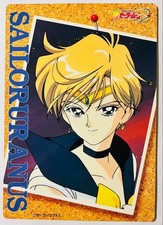 Sailor Uranus Jumbo Card Sailor Moon Collectible Used, 175x250mm