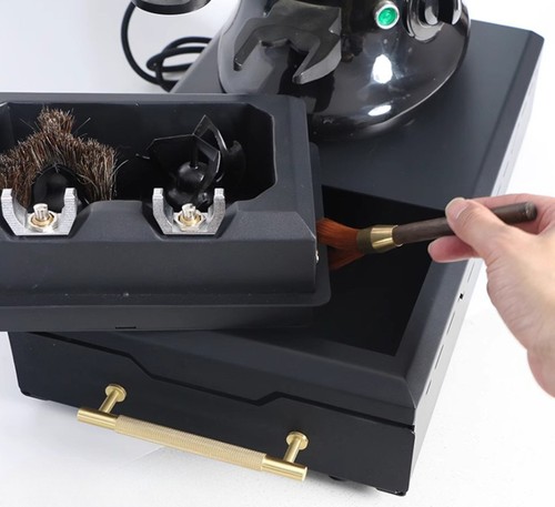 220V Electric Coffee Portafilter Cleaner Drawer-type Cleaner 58MM Filter Brush - Picture 6 of 6