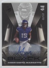 2021 Panini Black Rookies Silver Auto 48/50 Ihmir Smith-Marsette #141 Auto 9r9