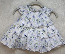Janie and Jack Baby Girl Floral Tiered Dress Spring Party 12-18 Months