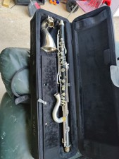 Bundy Selmer U.S.A. Bass Clarinet with Case In Good Condition