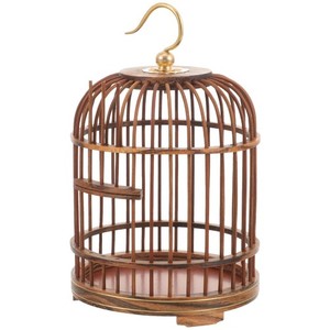 Cage d'oiseaux suspendus Décoration Cage de oiseaux suspendus Cage pour petits animaux d'oiseau