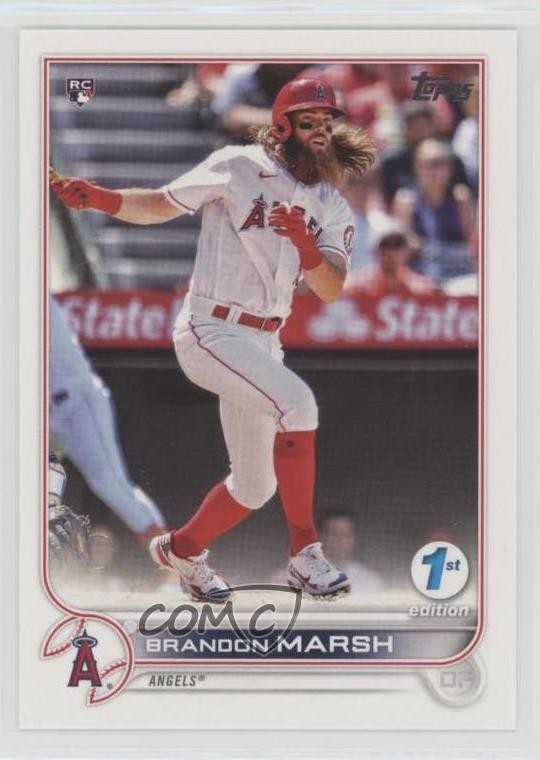 2022 Topps Series 1 1st Edition Brandon Marsh #243 0ne6