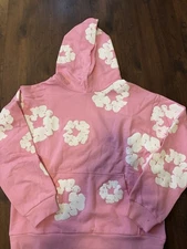 Denim Tears Hoodie Pink Men’s Size Medium *BRAND NEW*