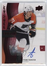 2023-24 Upper Deck Premier Rookies Auto Tyson Foerster #118 Auto ki6