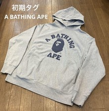 A BATHING APE 90s Vintage Hoodie M Rare Streetwear Unisex Pullover
