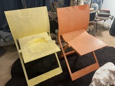 WAVES Folding Chairs By Jens Ring Bursche Of Denmark Designer , 2001 Winner RARE