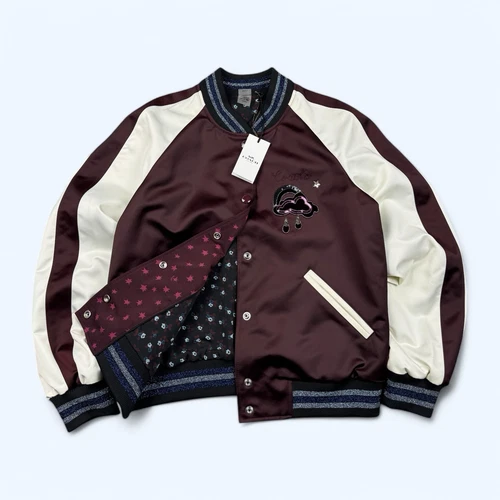 Giacca Bomber Coach Reversibile Nylon Taglia M