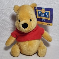 Y2K Gund Disney Winnie the Pooh 100 Acre Collection Pooh Bear Stuffed Plush NWT