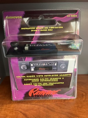 Audiovox Rampage AV-2000 Cassette Player AM/FM Radio  Supernatural show  Stereo