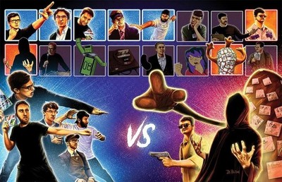 OFFICIAL Scott the Woz  Fighter Select  Unframed Poster