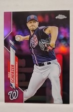 2020 Topps Chrome - Max Scherzer #139 Pink Refractor