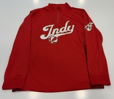 Indiana Fever WNBA Red Womens Pullover 1/4 Zip Fever Team Store Large