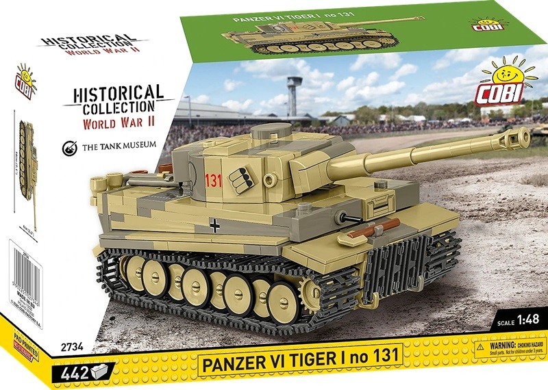 Cobi 2734 - 1:48 - Panzer VI Tiger I No 131 - New