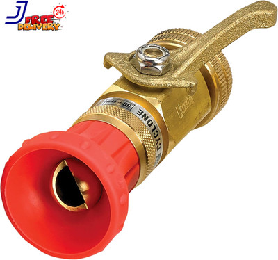 Precision Cyclone Garden Water Hose Nozzle with High Flow Control Valve 50+ GPM