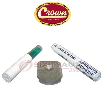 Crown Automotive Rear View Mirror Adhesive Pad for 1997-2000 Jeep TJ - iu