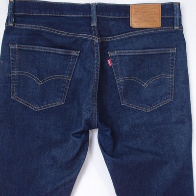 Herrens Levi's 511 Slim Skinny Elasthan Blau Jeans W36 L32