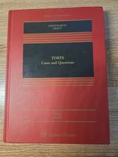 635- Torts : Cases and Questions by Ward Farn...