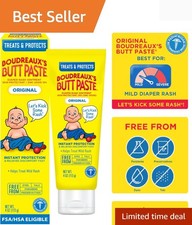 Boudreaux's Diaper Rash Cream - 4 oz Pediatrician-Recommended Relief