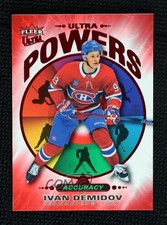 2025-26 Upper Deck Fleer Ultra Power Red 34/99 Ivan Demidov #UP11of25 1ra8