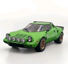 Lancia Stratos HF 1975 hellgrün Modellauto 1:24 Whitebox