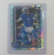 Topps Chrome Disco Prizm Jameson Williams #97 Detroit Lions NFL Football Card