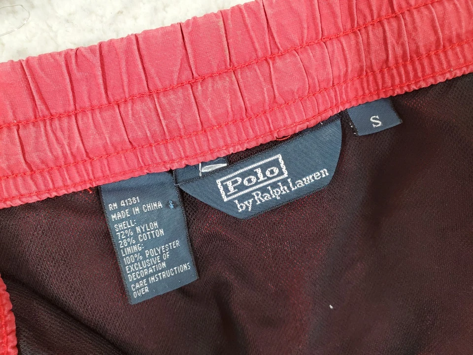 Vtg Y2K Polo Ralph Lauren Canoe Slalom C1 Cargo Shorts Mens S 28-31 x8.5 Lined - Image 3 of 4