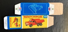 Matchbox 48 Dodge Dumper Truck 68-70 Type F Repro Box