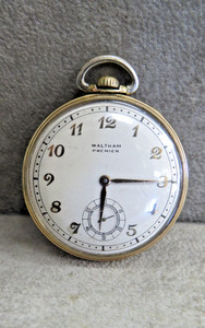 Montre De Poche Waltham Railroad – 17 Rubis – Or Laminé 10k – Occasion