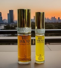 WHITE DIAMONDS By Elizabeth Taylor 1oz  .5oz Eau De Toilette Perfume Spray Set
